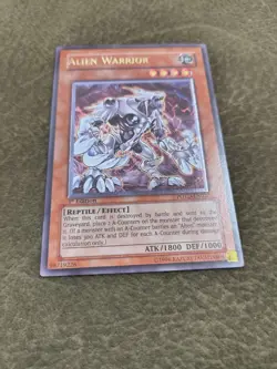 Yugioh! NM Alien Warrior - POTD-EN027 - Ultimate Rare - 1st Edition - Image 1