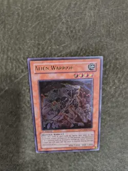 Yugioh! NM Alien Warrior - POTD-EN027 - Ultimate Rare - 1st Edition - Image 2