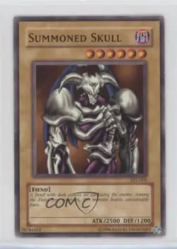 Summoned Skull Unlimited YuGiOh Starter Deck Yugi Evolution #SYE-005 2004 0l37 - Image 1