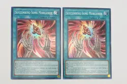 2x Succumbing-Song Morganite ROTA-EN065 Super Rare Rage of the Abyss Yugioh Tcg - Image 1
