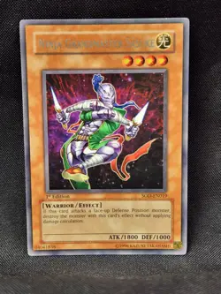 Yugioh - Ninja Grandmaster Sasuke SOD-EN019 -  1st Edition Rare - Image 1