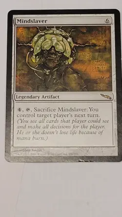 MTG Mirrodin Mindslaver Magic the Gathering Card, Near Mint Condition - Image 1