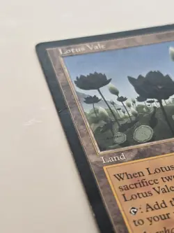 Lotus Vale Weatherlight MTG Magic the Gathering Land Dm-condition - Image 2