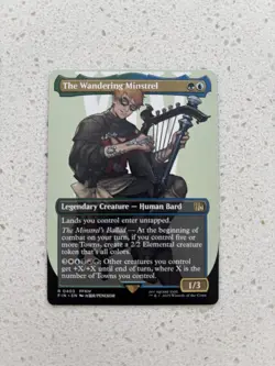 The Wandering Minstrel (Borderless) 0403 (R) MTG Final Fantasy (FIN) (EN) - Image 1