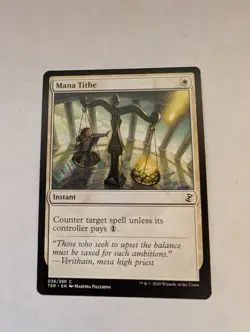 Mana Tithe Time Spiral Remastered Regular MTG NM - Image 1
