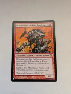MTG Ib Halfheart, Goblin Tactician - The List Reprints (LIST) NM - Image 1