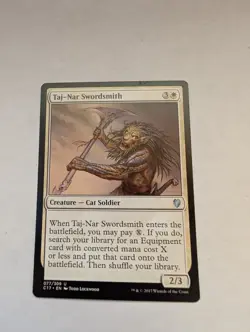 Taj-Nar Swordsmith [Commander 2017] Magic MTG NM - Image 1