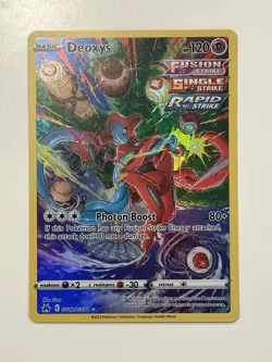 Deoxys Full Art GG12/GG70 Crown Zenith Galarian Gallery Pokemon 2023 - Image 1