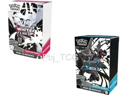 PRESALE  Pokemon Black Bolt and White Flare Booster Bundle Set CONFIRMED ORDER - Image 1
