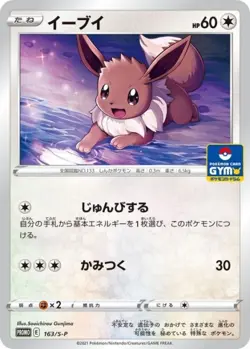 POKÉMON CARD GAME “Eevee” Promo 163/S-P Japanese Ver. Pokemon TCG - Image 1