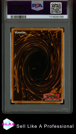 CARD TRADER STON-ULTIMATE RARE-GER YU-GI-OH STON-STRIKE OF NEOS 2007 DE046 PSA 7 - Image 4
