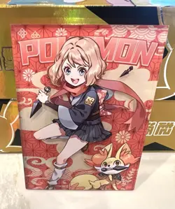 Pokémon Eif Elf Origin Collection Hisuian Serena & Fennekin Acrylic Card - Image 1
