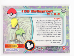 Bellsprout Topps Chrome #69 Holo Pack Fresh Pokemon Card (C1) - Image 4