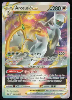 Arceus VSTAR SWSH: Sword & Shield Promo Cards #SWSH307 Promo - Image 3