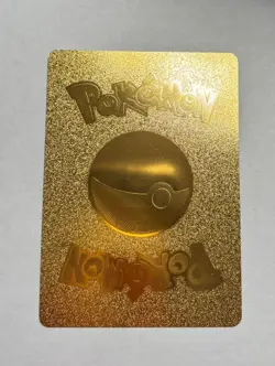 Evil Mewtwo EX Gold Foil Fan Art Display Card Mind Control Card NM/M - Image 2