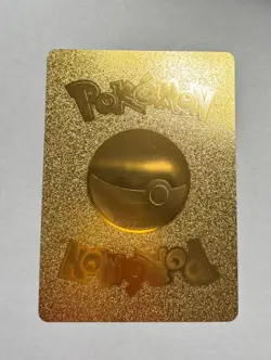 Evil Mewtwo EX Gold Foil Fan Art Display Card Mind Control Card NM/M - Image 4