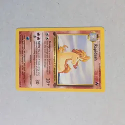1st Edition Rapidash 44/64 Pack Fresh Jungle Pokemon Card WOTC TCG Vintage - Image 2
