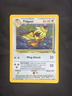Pokemon Cards: Jungle Rare Holo: Pidgeot 8/64 - Image 12