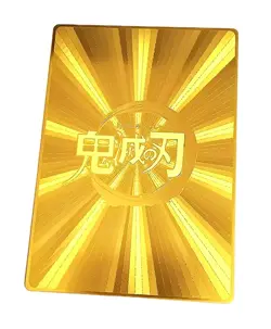 Waifu Anime Cards TCG | Nezuko Kamado - Demon Slayer | SSR [ METAL CARD ] Hentai - Image 2