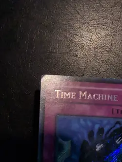 Yu-Gi-Oh! SECRET RARE HOLO CARD TIME MACHINE CSOC-EN091 LP - Image 3