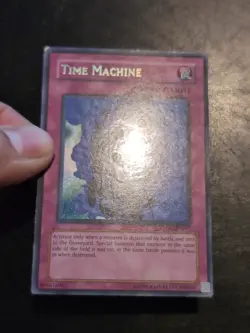Yu-Gi-Oh! SECRET RARE HOLO CARD TIME MACHINE CSOC-EN091 LP - Image 6