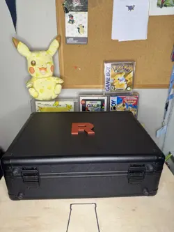 Pokemon Card Glory of the Rocket Team Attache Case only NO PACKS *Used case* - Image 7