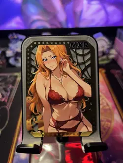 Goddess Story Metal Card Serialized Anime Waifu Anime Rangiku Bleach - Image 3