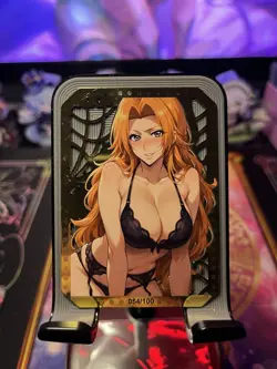 Goddess Story Metal Card Serialized Anime Waifu Anime Rangiku Bleach - Image 4