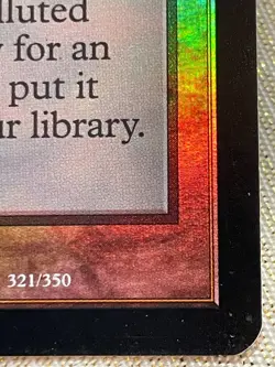 Magic The Gathering MTG / Polluted Delta / Onslaught ONS 2002 #321 FOIL Card - Image 5