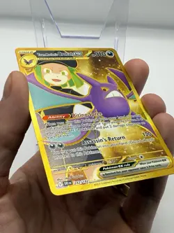 Team Rockets Crobat Ex 242/182 Hyper Rare Gold Card / Destined Rivals Fresh Pack - Image 2