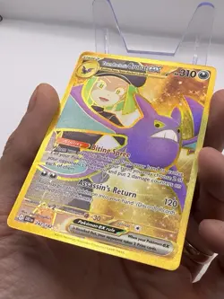Team Rockets Crobat Ex 242/182 Hyper Rare Gold Card / Destined Rivals Fresh Pack - Image 3