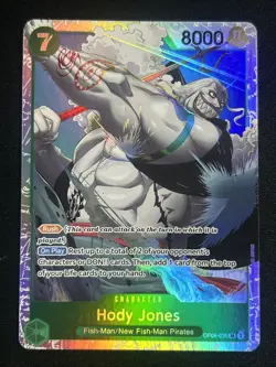 Hody Jones OP06-035 One Piece Card Game TCG SR Wings Of The Captain - Image 12