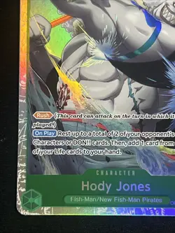 Hody Jones OP06-035 One Piece Card Game TCG SR Wings Of The Captain - Image 5