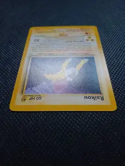 Pokémon TCG - Raikou 22/64 Neo Revelation Card LP - Image 3