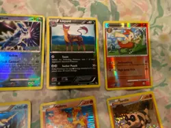 Pokemon TCG Card Holo Card Lot (Dialga, Samurott, Ninetails, Moltres, Tepig) - Image 2