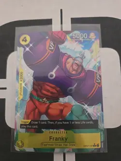 Franky OP07-107 Alt Art R Card Game 500 Years in the Future One Piece - Image 3