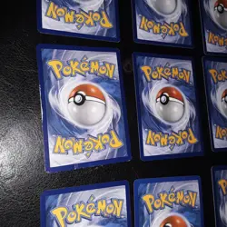 Pokemon TCG Binder Page Lot of 9 Holo Cards and basic Necrozma Celebi Manaphy - Image 5