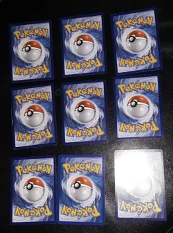 Pokemon TCG Binder Page Lot of 9 Holo Cards and basic Necrozma Celebi Manaphy - Image 6