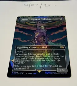 Magic the Gathering MTG Ultima, Origin of Oblivion x1 Rare B'less FOIL Card NM/M - Image 1