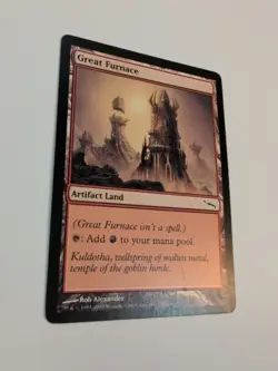 1x Great Furnace MTG Mirrodin Regular MP - Image 17