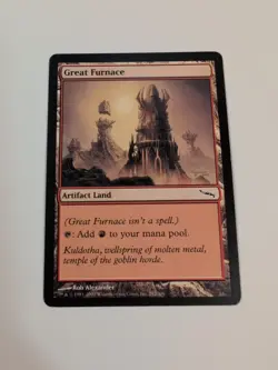 1x Great Furnace MTG Mirrodin Regular MP - Image 2