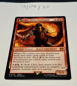 Magic the Gathering MTG Clive, Ifrit's Dominant x1 Mythic Card NM/M Final - Image 1