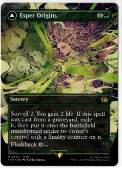 MTG Esper Origins (Borderless) Final Fantasy Regular 0370 - Image 3