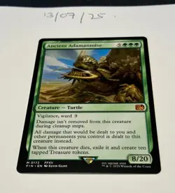 Magic the Gathering MTG Ancient Adamantoise x1 Mythic Card NM/M Final - Image 1