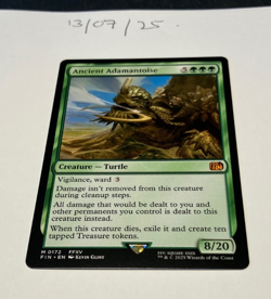 Magic the Gathering MTG Ancient Adamantoise x1 Mythic Card NM/M Final - Image 2