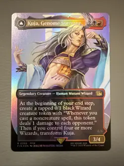 Kuja, Genome Sorcerer (Borderless) Final Fantasy Foil - Image 1