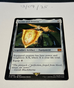 Magic the Gathering MTG Aettir and Priwen x1 Mythic Card NM/M Final Fantasy - Image 2