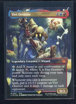 Vivi Ornitier (Borderless) Final Fantasy Foil - Image 1