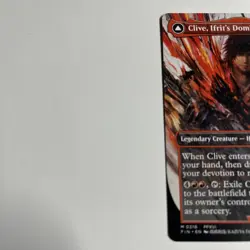 Clive, Ifrit's Dominant (Borderless-Base)-Non Foil MTG Final Fantasy-2Cards-READ - Image 24