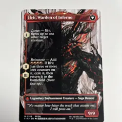 Clive, Ifrit's Dominant (Borderless-Base)-Non Foil MTG Final Fantasy-2Cards-READ - Image 6